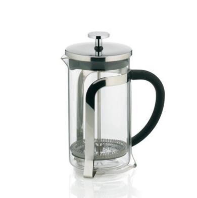 Coffee and tea kettle and French press